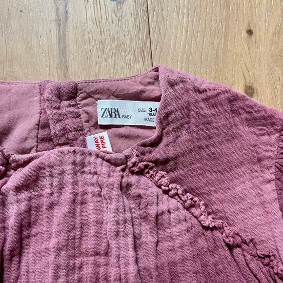 2 Zara Girl Dresses, Size 4T - Picture 4 of 7